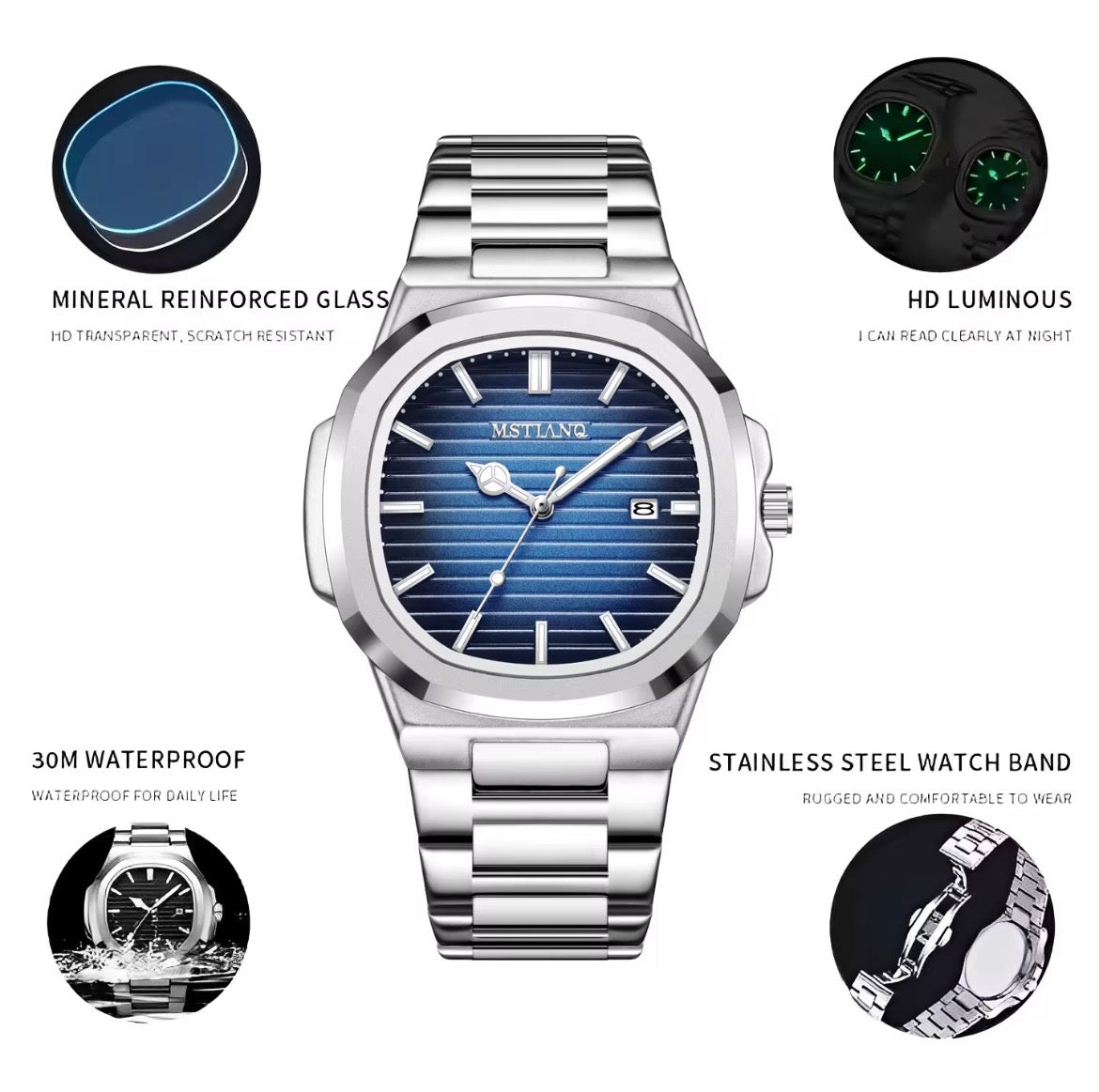 Luxury Men’s Wristwatch – Elegant Design & Premium Craftsmanship