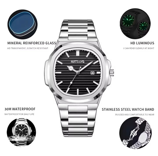 Luxury Men’s Wristwatch – Elegant Design & Premium Craftsmanship
